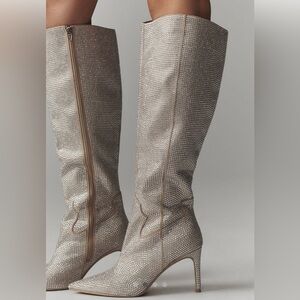 Antropologie Dolce Vita Kerrey Crystal Knee-High Boots NIB
Size 7.5